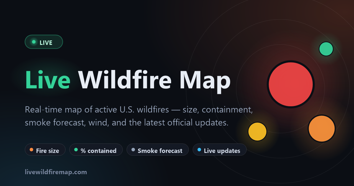 Arizona Wildfire Map 2026 Active Fires Containment Og Image 